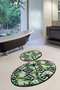 Mijölnir Juego de alfombras de baño Botanic Multicolor